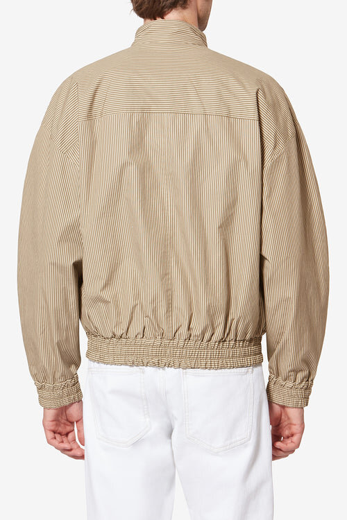 Corto Striped Cotton Jacket Corto Striped Cotton Jacket
