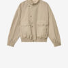 Corto Striped Cotton Jacket Corto Striped Cotton Jacket