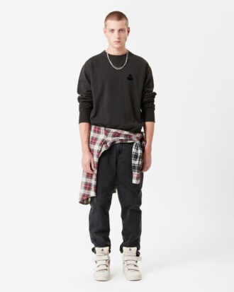 Cotton Sweatshirt with Long Sleeves