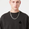 Cotton Sweatshirt with Long Sleeves Cotton Sweatshirt with Long Sleeves