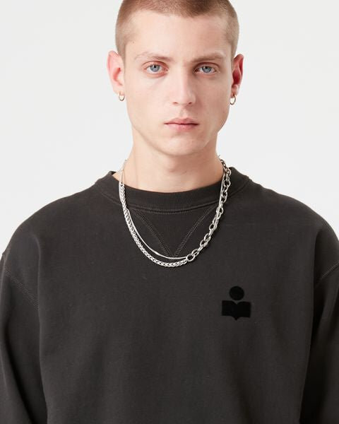 Cotton Sweatshirt with Long Sleeves Cotton Sweatshirt with Long Sleeves