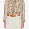 Cristy Short Printed Cotton Jacket Cristy Short Printed Cotton Jacket