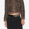 Cristy Short Printed Cotton Jacket Cristy Short Printed Cotton Jacket
