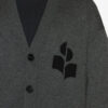 Curtis Wool and Cotton Cardigan with Logo Curtis Wool and Cotton Cardigan with Logo
