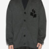 Curtis Wool and Cotton Cardigan with Logo Curtis Wool and Cotton Cardigan with Logo