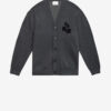 Curtis Wool and Cotton Cardigan with Logo Curtis Wool and Cotton Cardigan with Logo