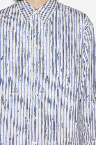 Cybilio Striped Cotton Shirt Cybilio Striped Cotton Shirt