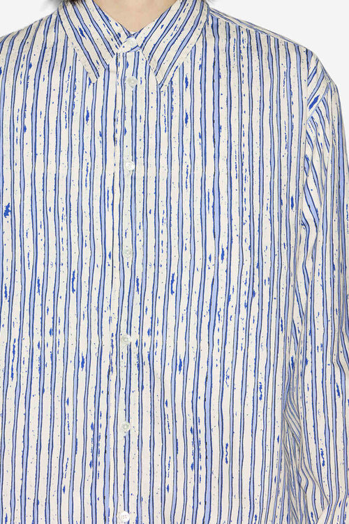 Cybilio Striped Cotton Shirt Cybilio Striped Cotton Shirt