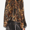 Dabia Top in Printed Velvet Dabia Top in Printed Velvet