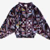 Dabia Top in Printed Velvet Dabia Top in Printed Velvet