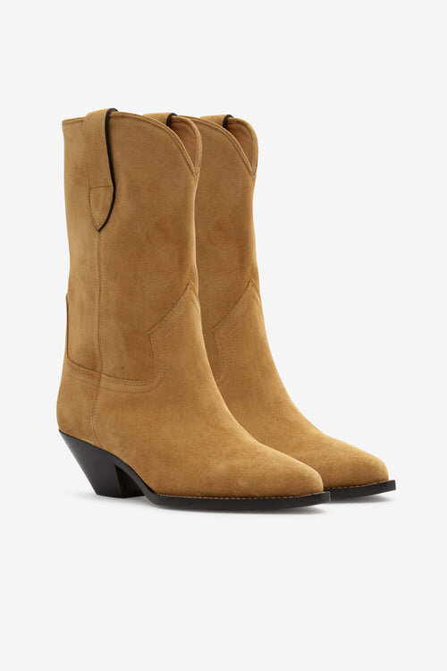 Dahope Suede Calfskin Leather Cowboy Boots Dahope Suede Calfskin Leather Cowboy Boots