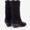 Dahope Suede Leather Cowboy Boots Dahope Suede Leather Cowboy Boots