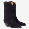 Dahope Suede Leather Cowboy Boots Dahope Suede Leather Cowboy Boots