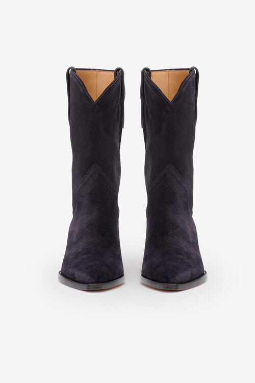 Dahope Suede Leather Cowboy Boots Dahope Suede Leather Cowboy Boots