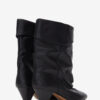Dalby Draped Leather Boots Dalby Draped Leather Boots