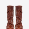 Dalby Draped Leather Boots Dalby Draped Leather Boots