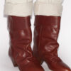Dalby Draped Leather Boots Dalby Draped Leather Boots