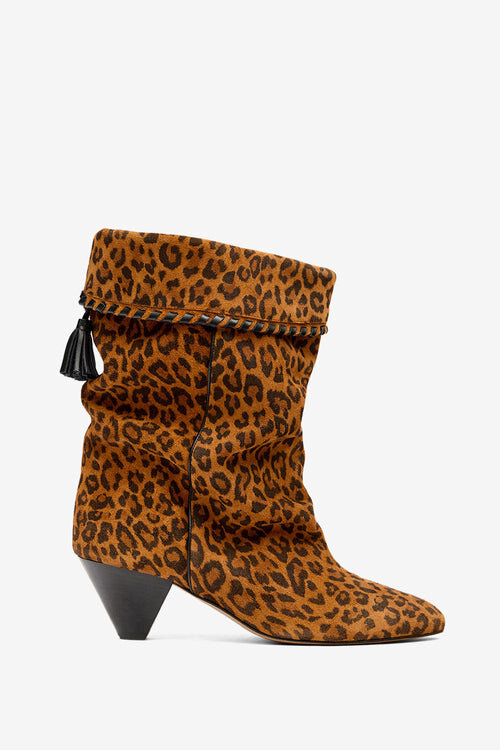 Dalby Draped Suede Leather Boots Dalby Draped Suede Leather Boots