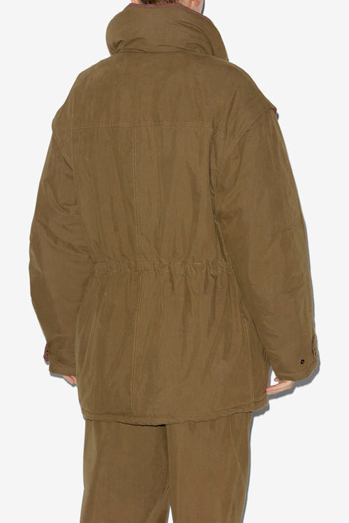 Damone Two-Toned Cotton Coat Damone Two-Toned Cotton Coat