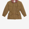 Damone Two-Toned Cotton Coat Damone Two-Toned Cotton Coat