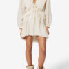 Damya Frilly Cotton and Linen Gauze Dress Damya Frilly Cotton and Linen Gauze Dress