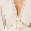 Damya Frilly Cotton and Linen Gauze Dress Damya Frilly Cotton and Linen Gauze Dress