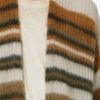 Danah Striped Mohair Cardigan Danah Striped Mohair Cardigan