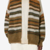 Danah Striped Mohair Cardigan Danah Striped Mohair Cardigan