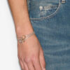 Dancing Ring Man Chain and Ring Bracelet Dancing Ring Man Chain and Ring Bracelet