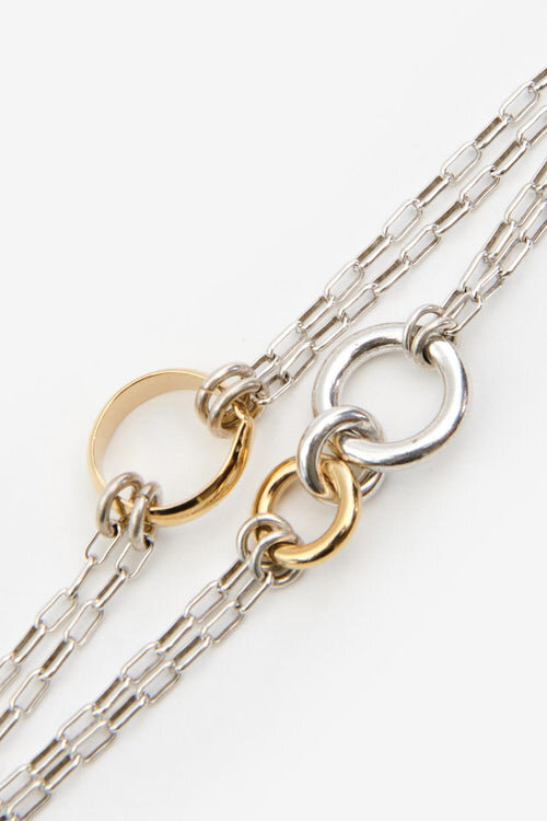Dancing Ring Man Chain and Ring Bracelet Dancing Ring Man Chain and Ring Bracelet