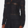 Daniva Long Elaborate Cotton Voile Dress Daniva Long Elaborate Cotton Voile Dress