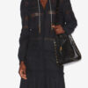 Daniva Long Elaborate Cotton Voile Dress Daniva Long Elaborate Cotton Voile Dress