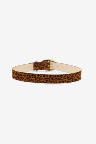 Darah Suede Calfskin Leather Belt