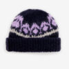 Darana Patterned Mohair Wool Beanie Darana Patterned Mohair Wool Beanie