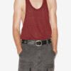 Darius Striped Linen Tank Top Darius Striped Linen Tank Top