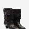 Darner Buckle Suede Leather Boots Darner Buckle Suede Leather Boots