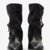 Darner Buckle Suede Leather Boots Darner Buckle Suede Leather Boots