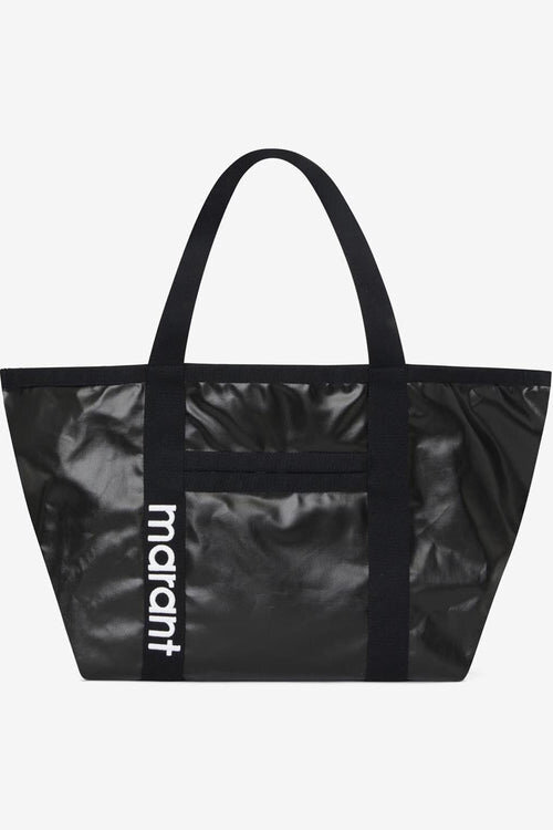 Darwen Shoulder Tote Bag in Coated Cotton Darwen Shoulder Tote Bag in Coated Cotton