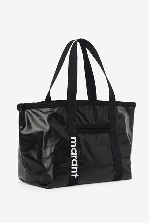 Darwen Shoulder Tote Bag in Coated Cotton Darwen Shoulder Tote Bag in Coated Cotton