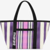 Darwen Striped Shoulder Tote Bag Darwen Striped Shoulder Tote Bag