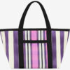 Darwen Striped Shoulder Tote Bag Darwen Striped Shoulder Tote Bag
