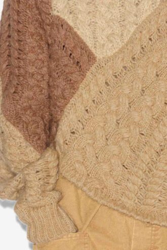 Daryl Patchwork Sweater