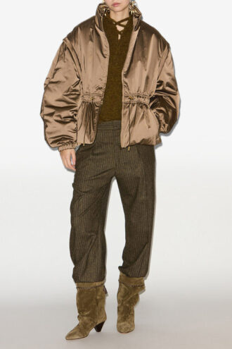 Dastyni Quilted Satin Coat Dastyni Quilted Satin Coat