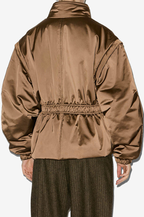 Dastyni Quilted Satin Coat Dastyni Quilted Satin Coat