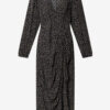 Daylia Flowing Origami Print Dress Daylia Flowing Origami Print Dress