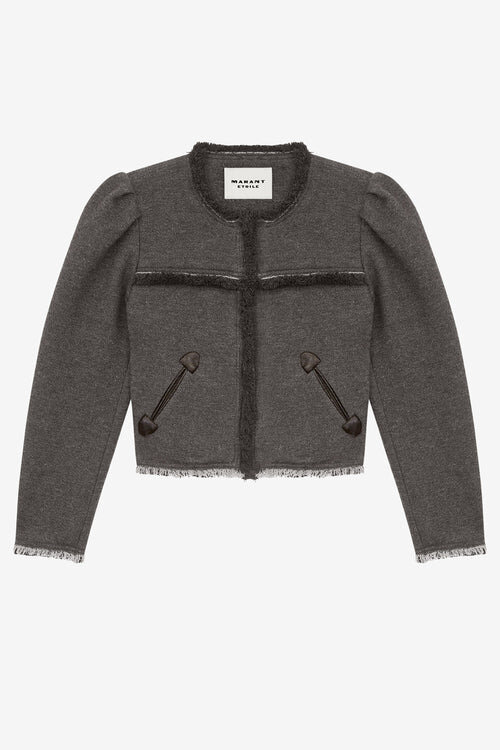 Delphina Short Graphic Pattern Jacket Delphina Short Graphic Pattern Jacket