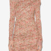 Denise Short Draped Jersey Dress