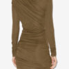 Denise Short Draped Jersey Dress Denise Short Draped Jersey Dress