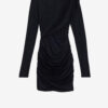 Denise Short Draped Jersey Dress