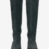 Denvee Cowboy Boots in Suede Calfskin Leather